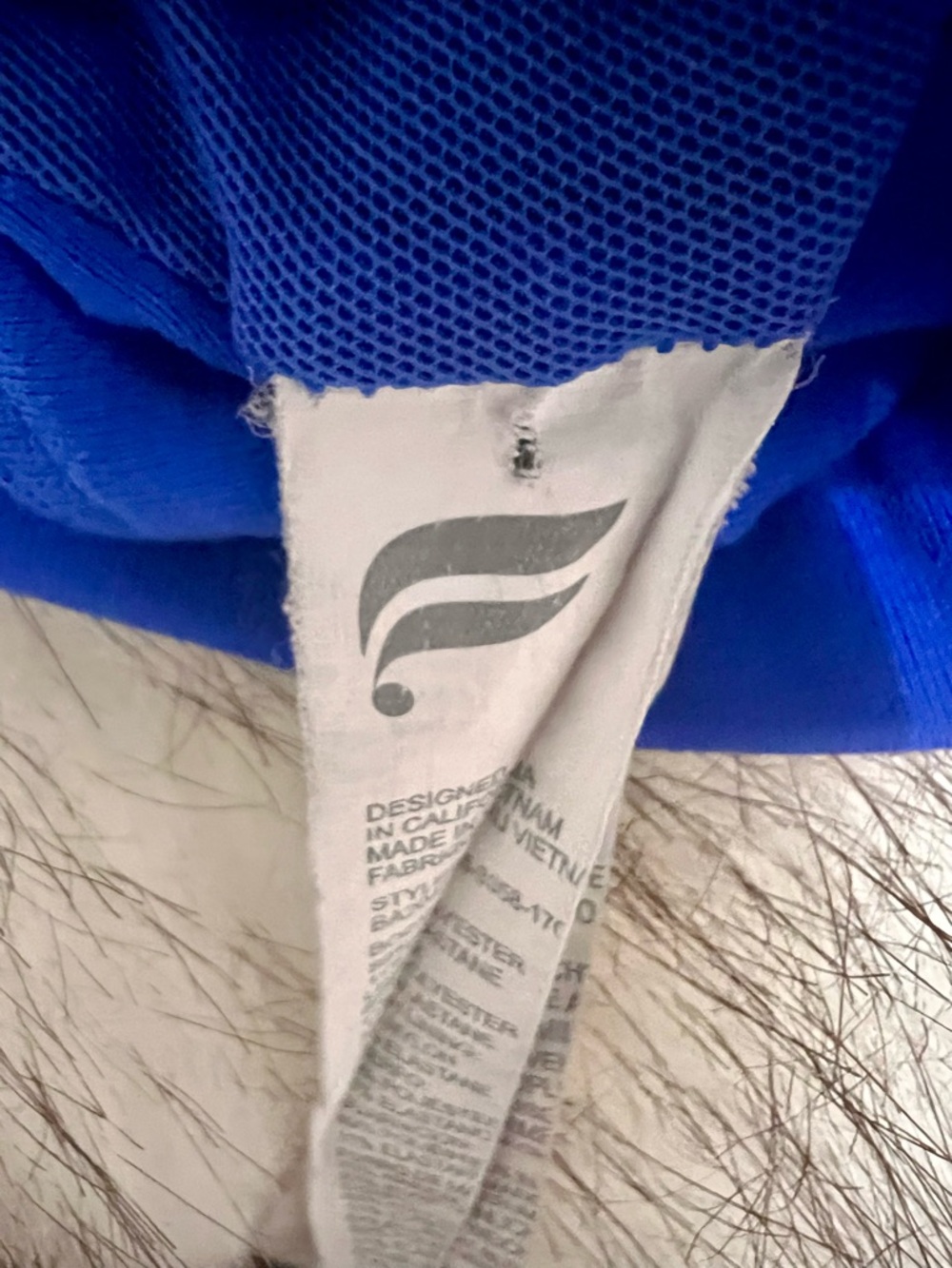 Fabletics Royal Blue Racerback Sports Bra - Picture 6 of 7